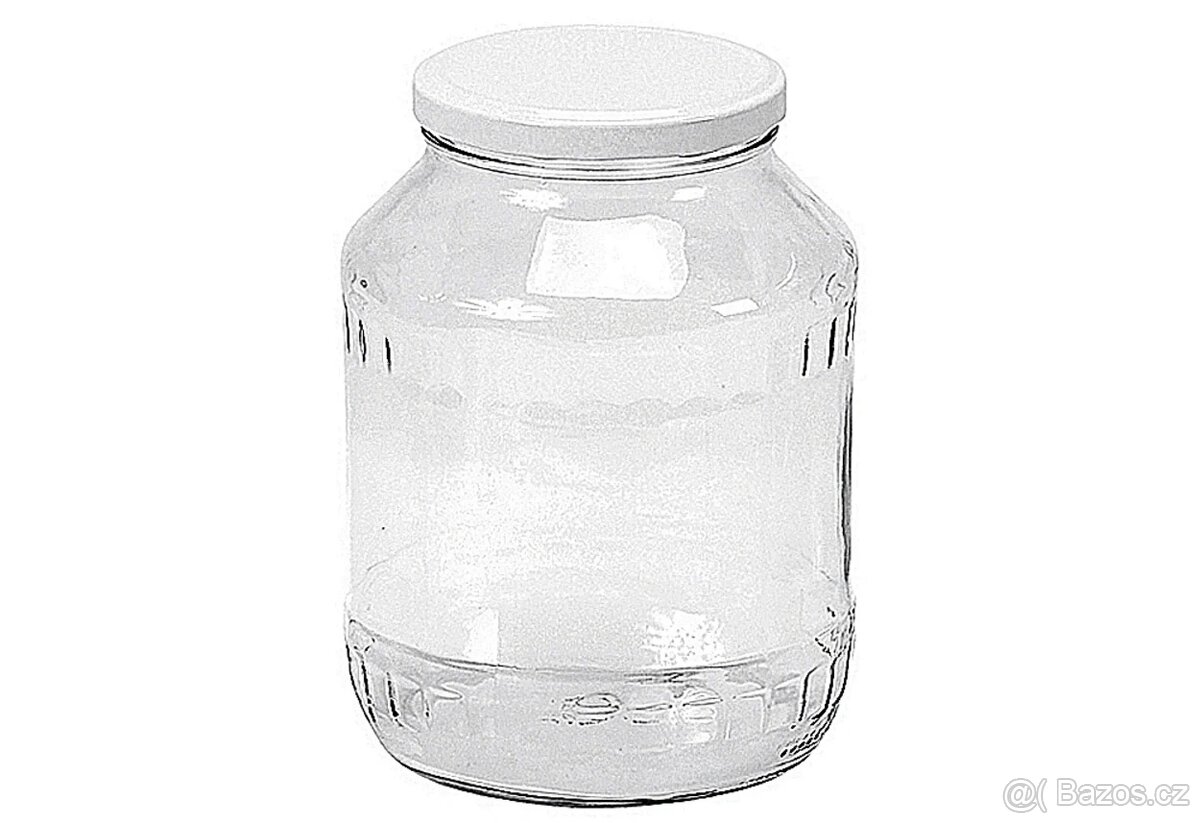 Zavařovací sklenice 1,7l se závitem vč. víčka