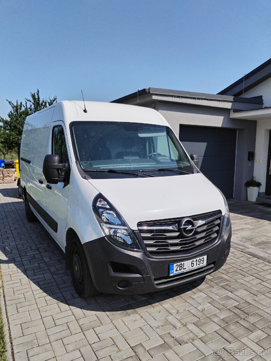 OPEL MOVANO 2.3 CDTI 100KW ČR DPH 1.MAJITEL L2H2P3