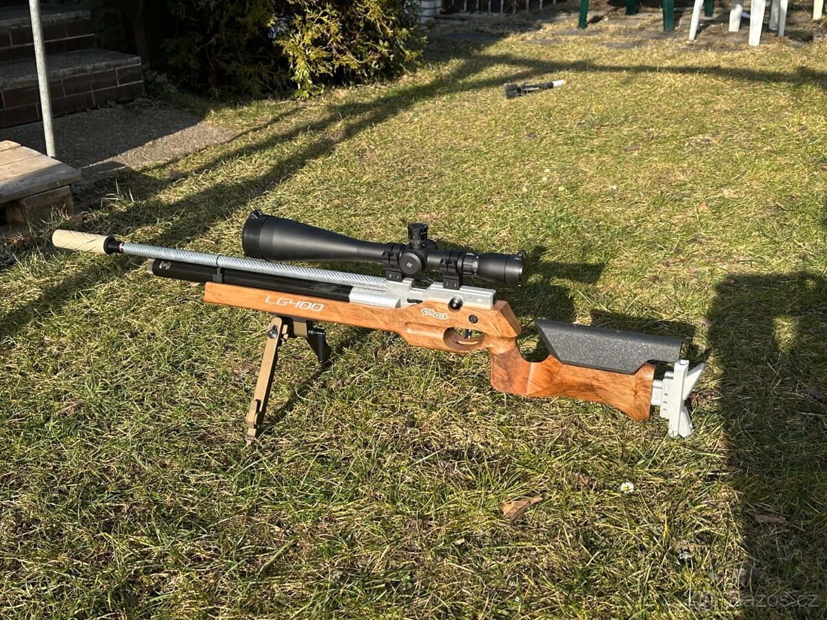 Vzduchovka Walther LG 400 FT 16J puškohled Sichtron S III