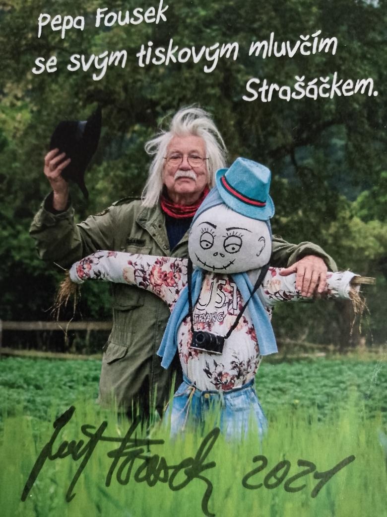 Autogram Pepa Fousek