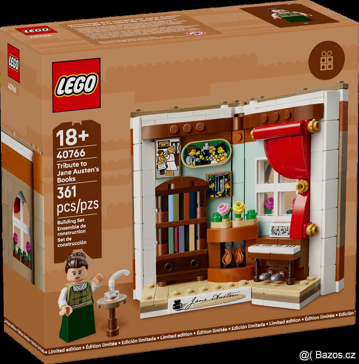 Lego 40766 Pocta knihám Jane Austenové + Dareček