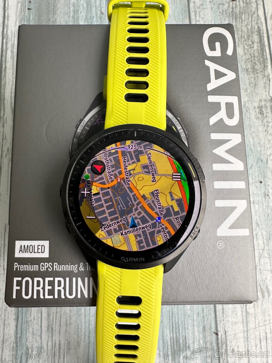 Garmin Forerunner 965+ Voucher Topo Czech V5 Pro
