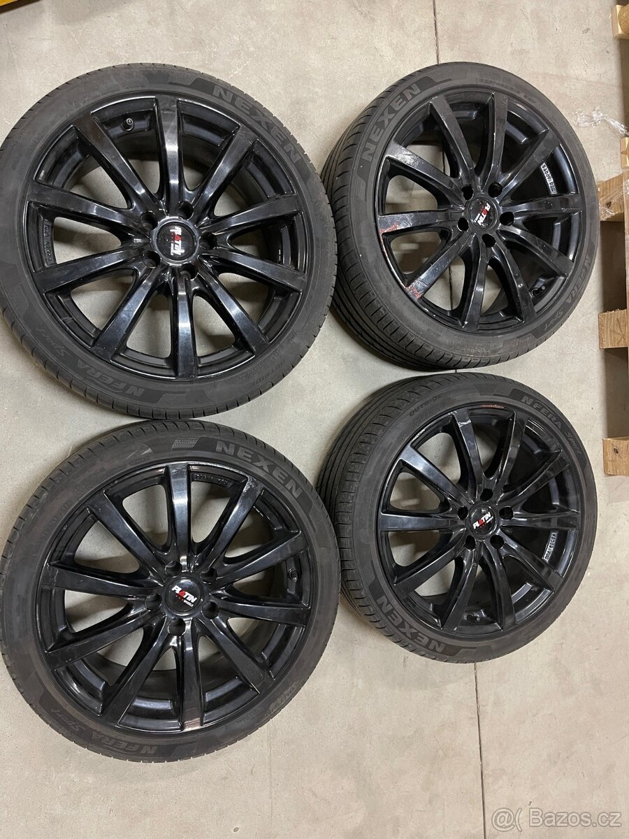 ALU kola 5x112 R18 - letní pneu