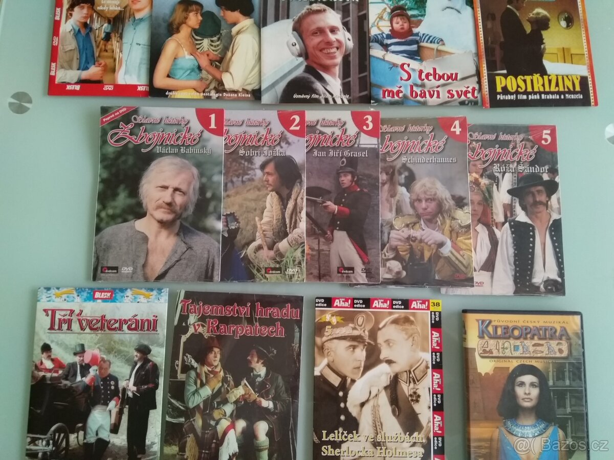 Filmy na DVD - české (edice)