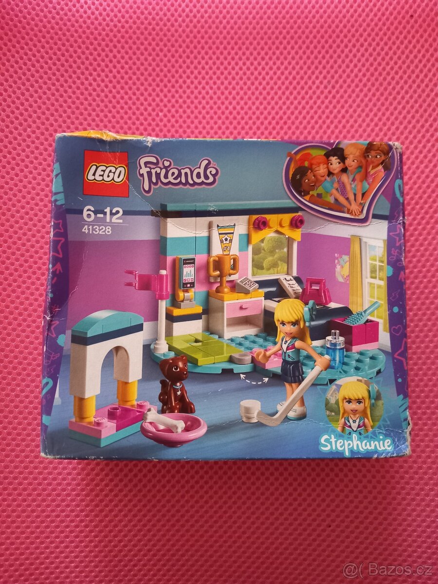 Stavebnice LEGO FRIENDS Stephanie a její ložnice, nová