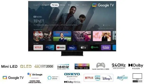 85" TCL 85C845 + 3 roky záruka navíc