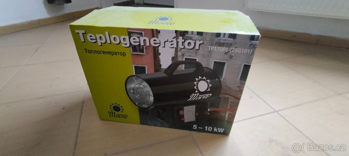Teplogenerátor 5-10 kW Plynové topidlo Meva UTP17001