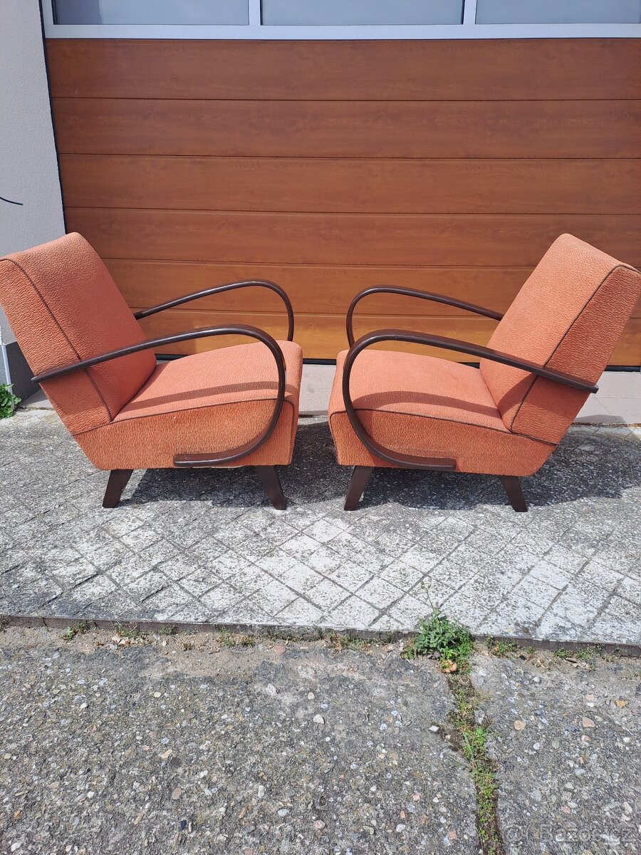 křesla J. HALABALA krásný stav