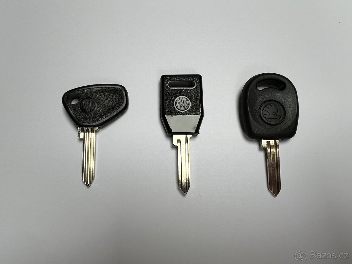 Škoda nevybroušené klíče FAB