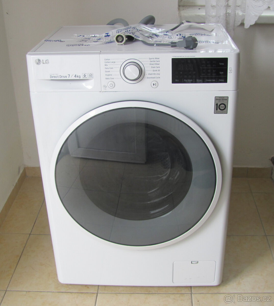 ÚZKÁ PRAČKA SE SUŠIČKOU LG 7KG + 4KG - A++