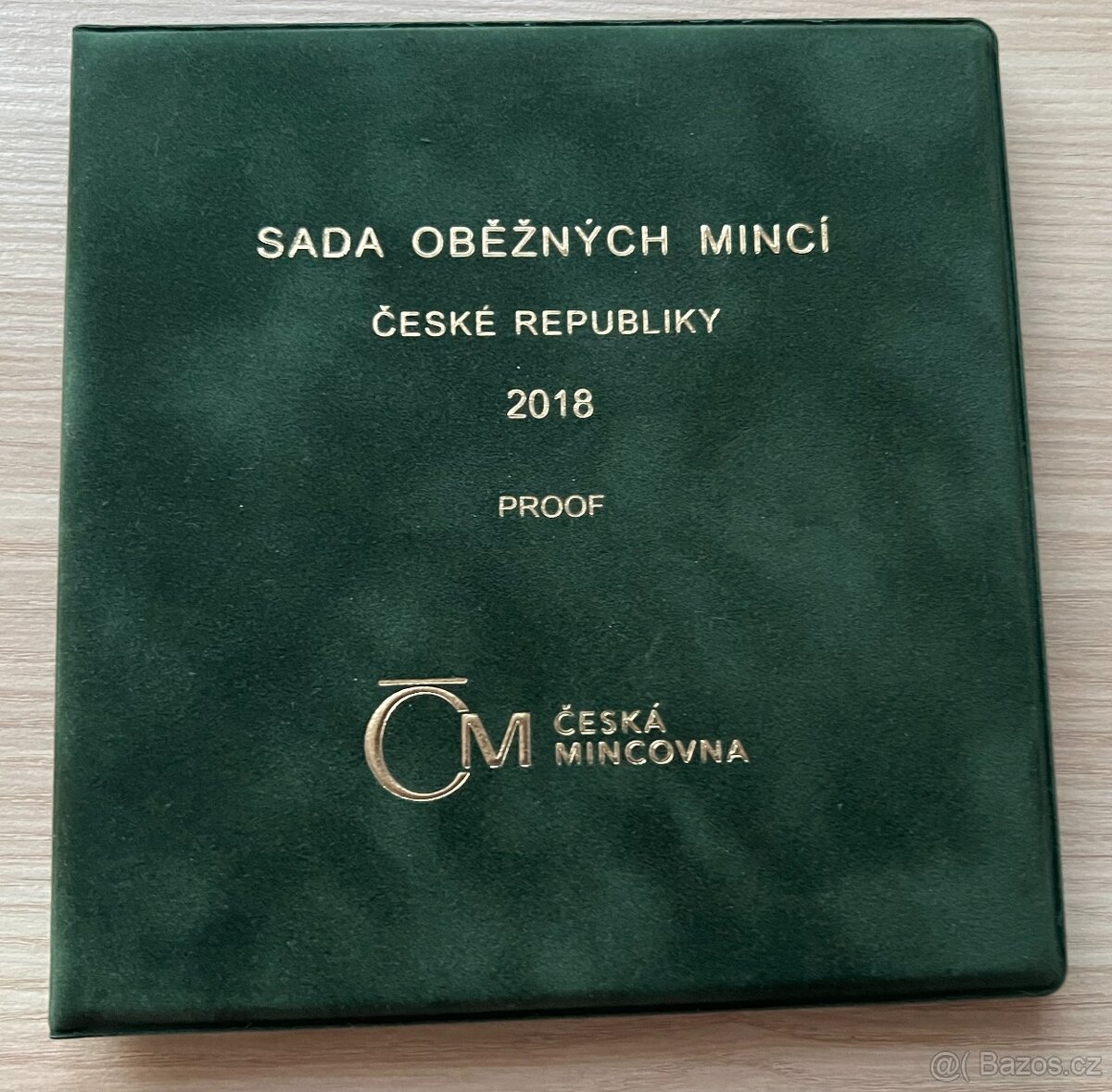 Sada oběžných mincí 2018 proof - semišový obal