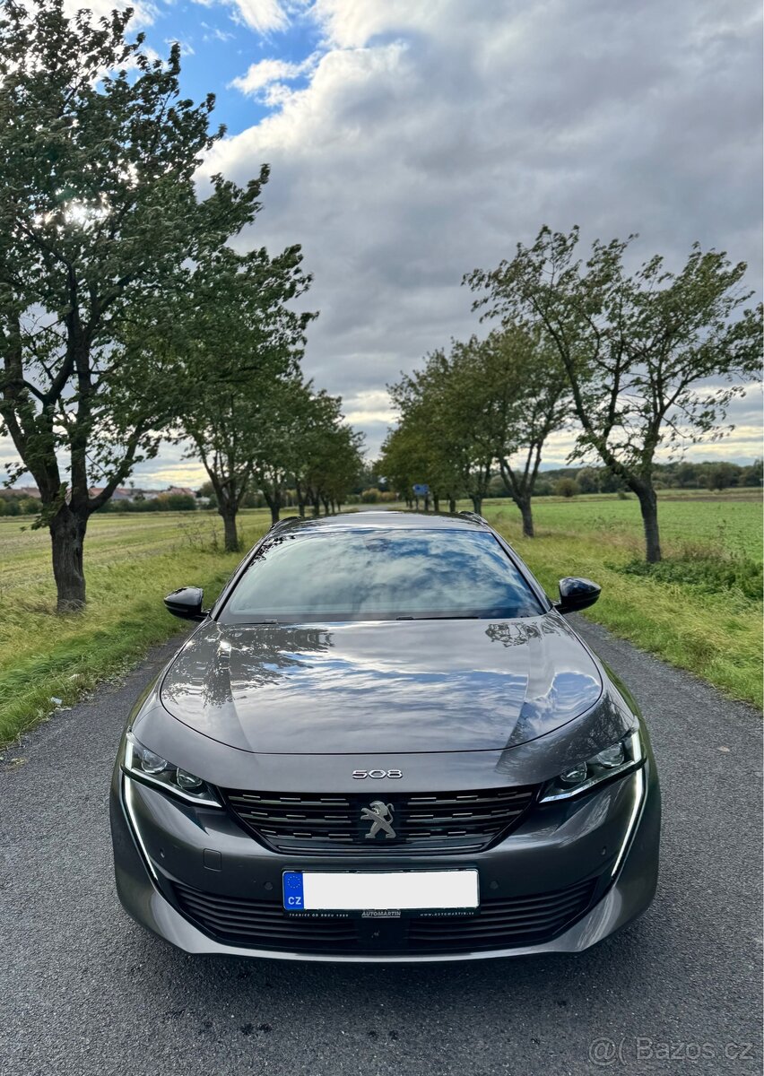 Peugeot 508 SW 2023 tažné, nový servis,Odpočet DPH