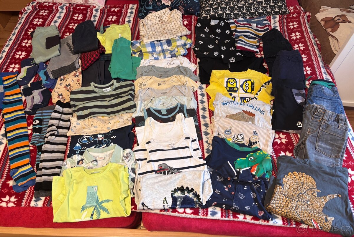 Velký set oblečení vel.92-104