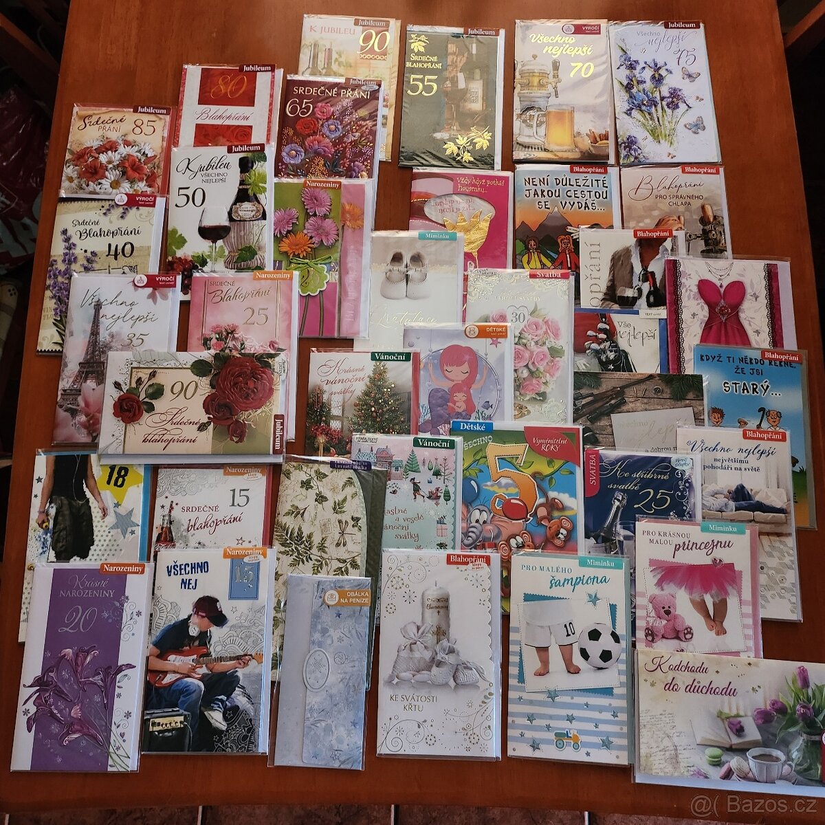 Pohledy, přání do obálky a jiné