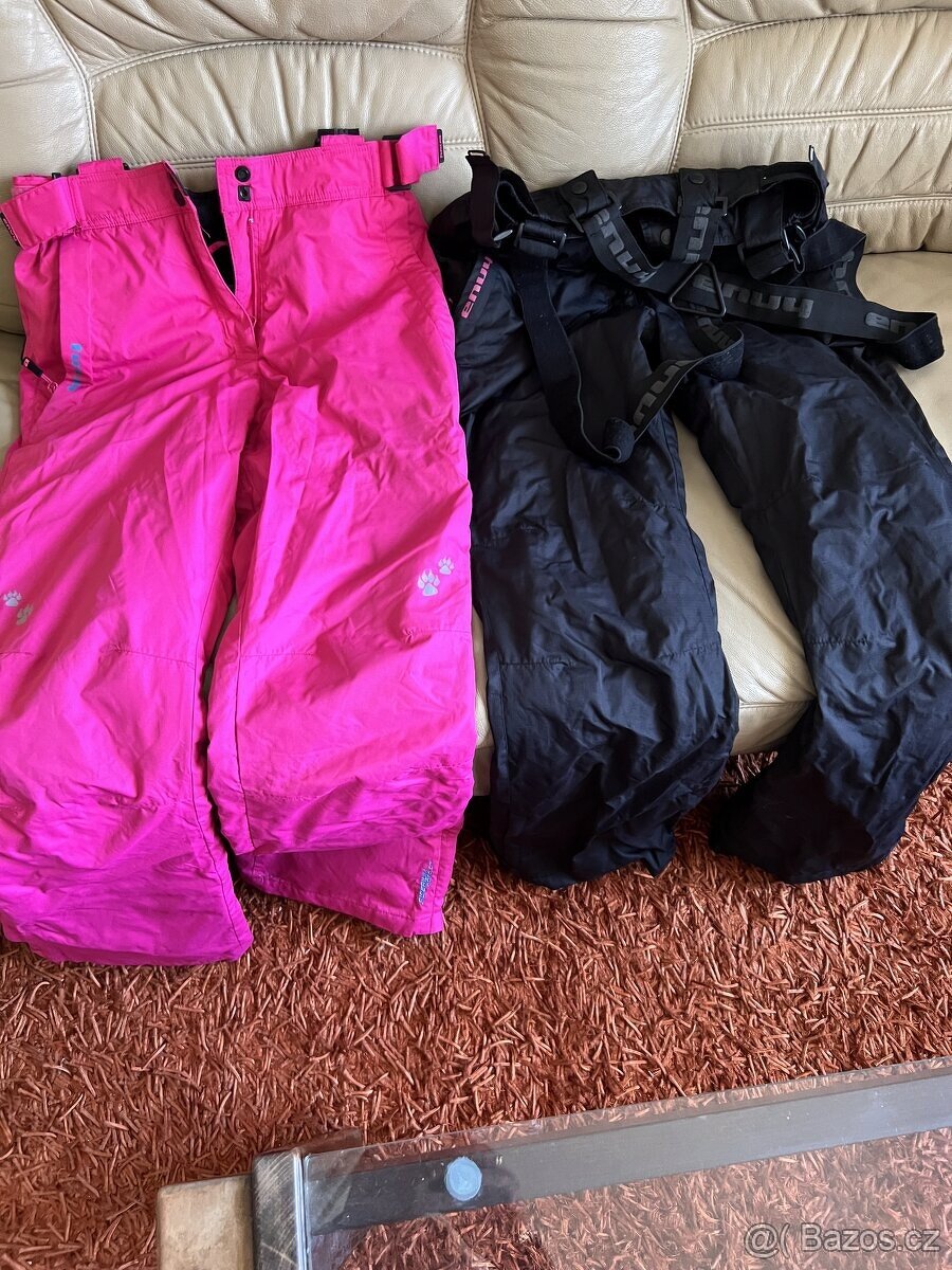 Kalhoty oteplovačky vel.34, 164