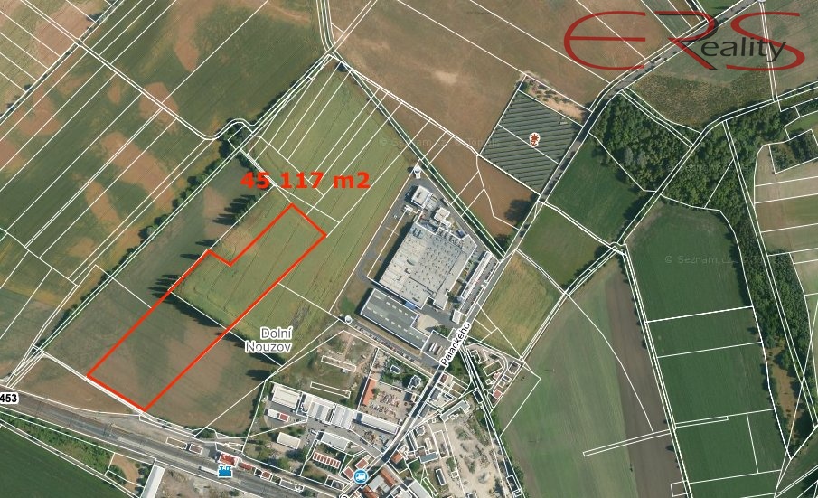 Zemědělské pozemky - orná půda, 45 117 m², Velim