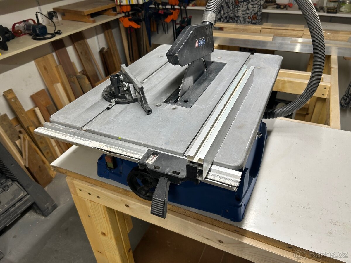 Německá stolní pila Scheppach HS100S s novým kotoučem
