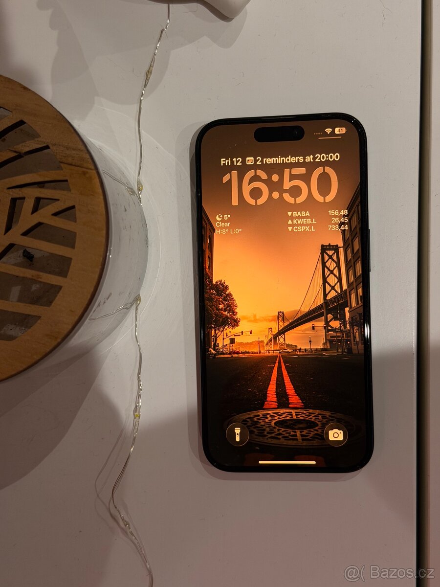 Prodám iPhone 15 pro 128GB - Modrý