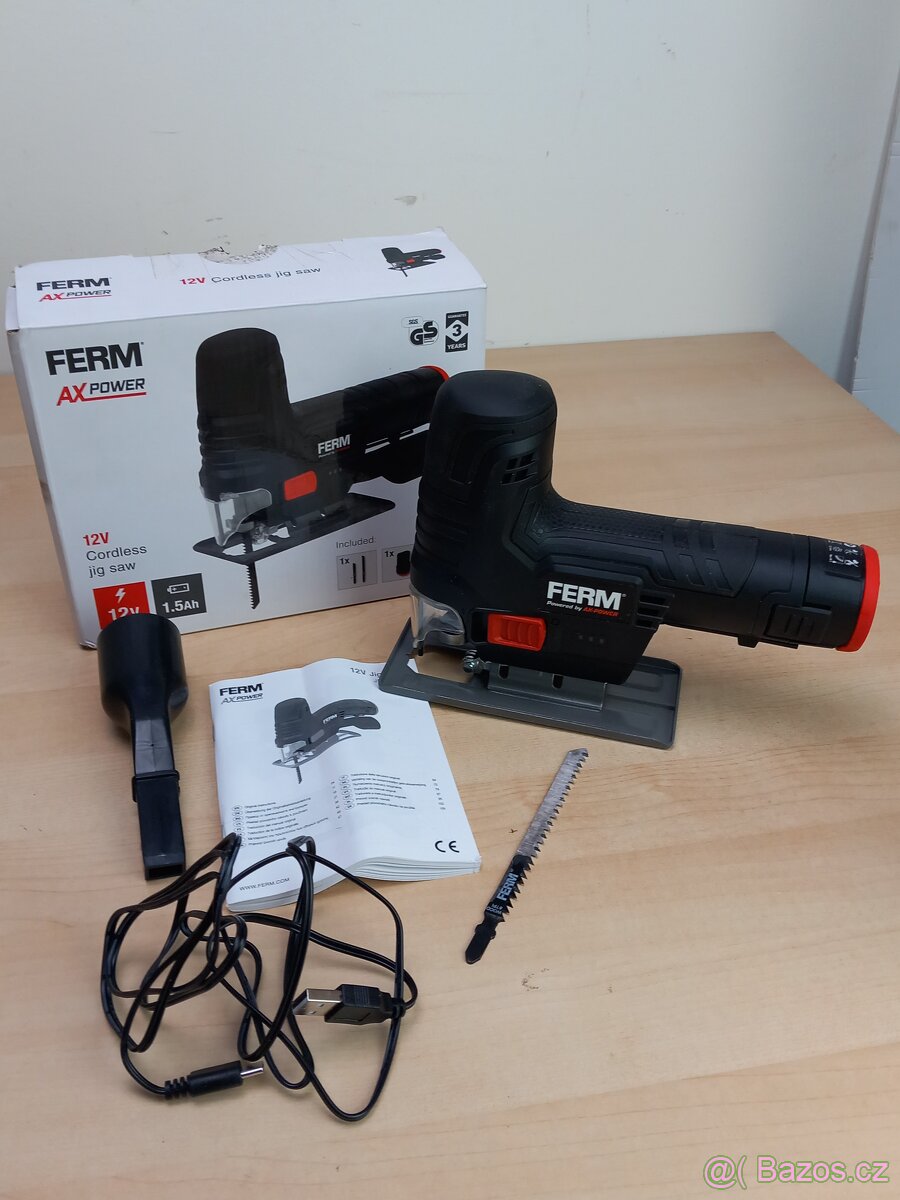 Akumulátorová přímočará pila FERM JSM 1046