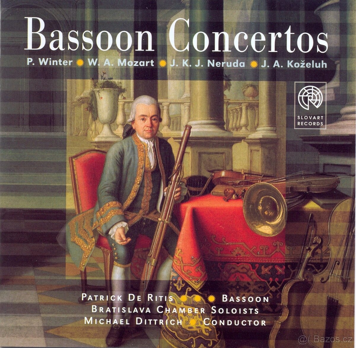 CD Fagotové koncerty - Winter, Neruda, Mozart, Koželuh