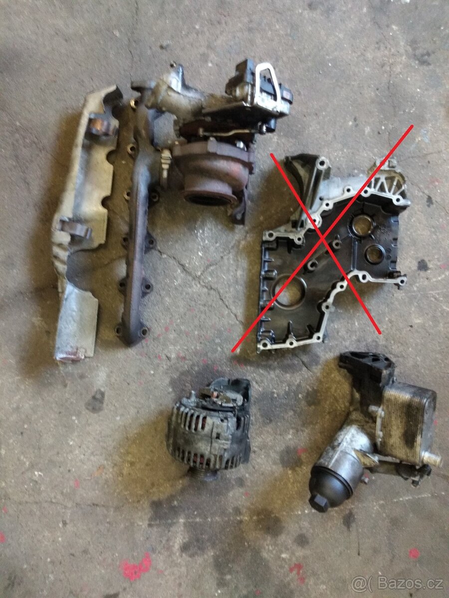 BMW E92 330XD 170 KW díly z motoru Motor M57