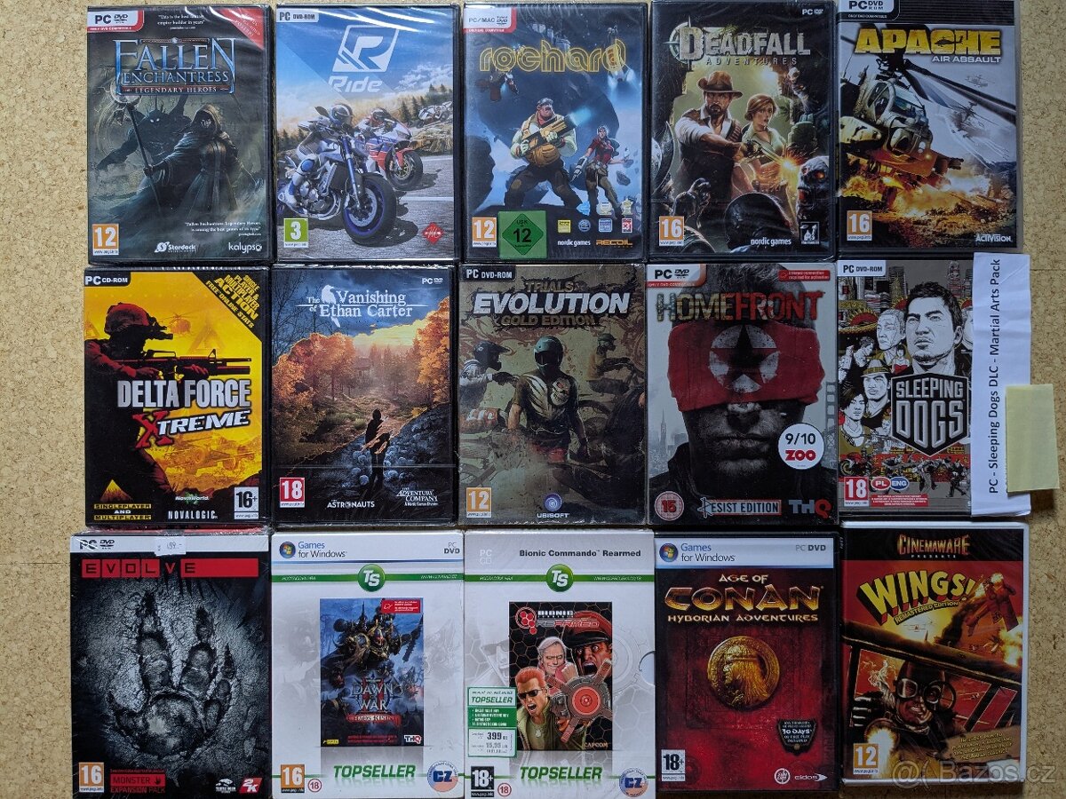 PC hry nové nerozbalené – 10. inzerát