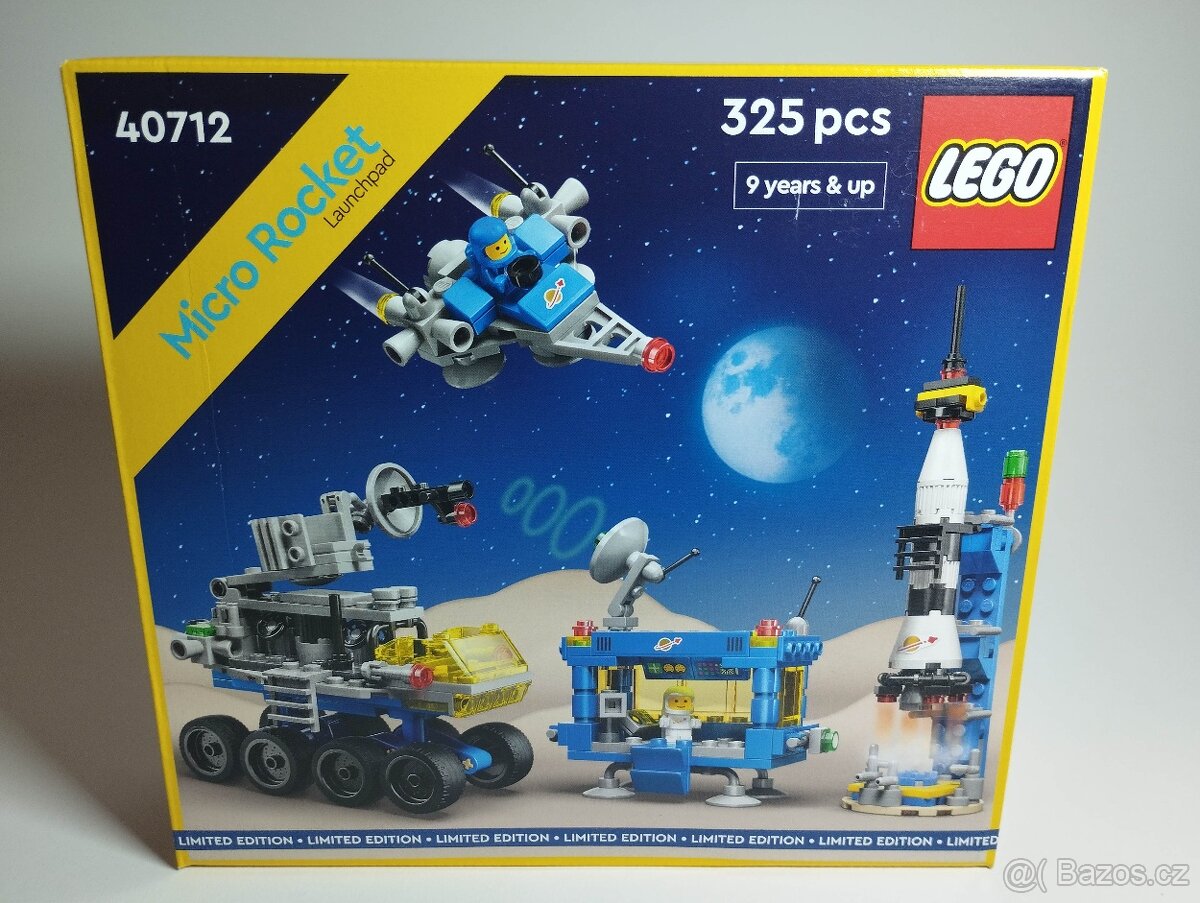 LEGO 40712 Miniaturní startovací rampa pro raketu