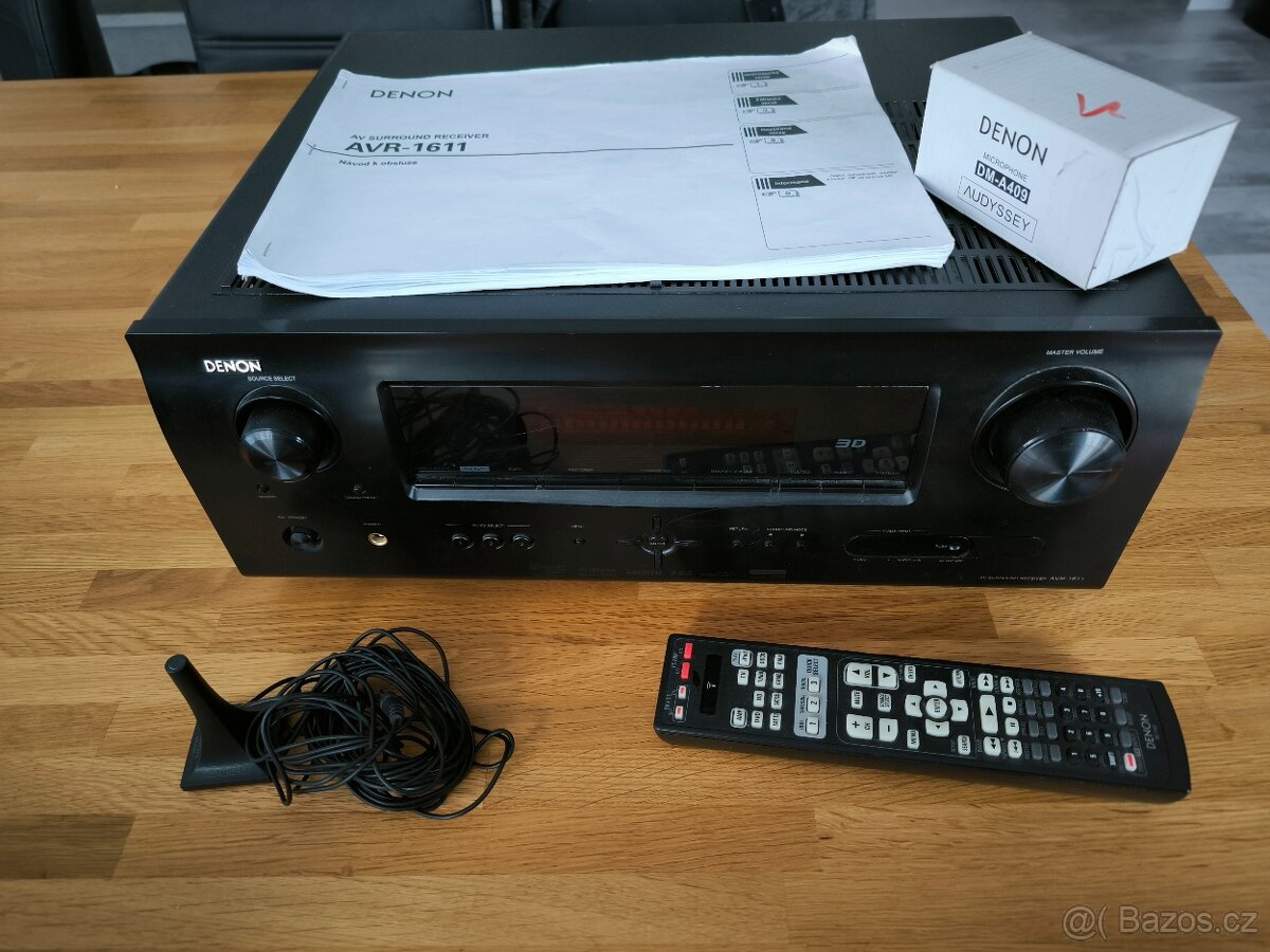 Domácí kino Denon + 5 x repro Wharfedale