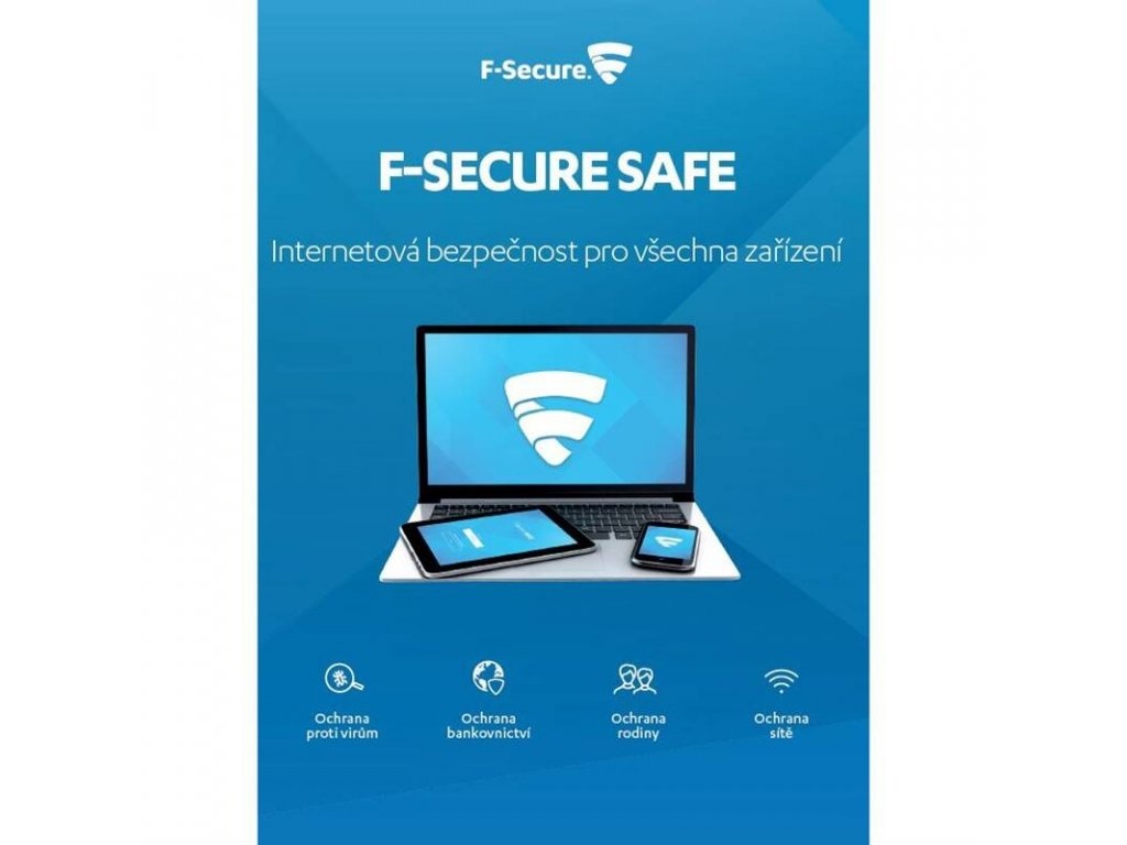 F-Secure SAFE, 3 zařízení / 6 měsíců