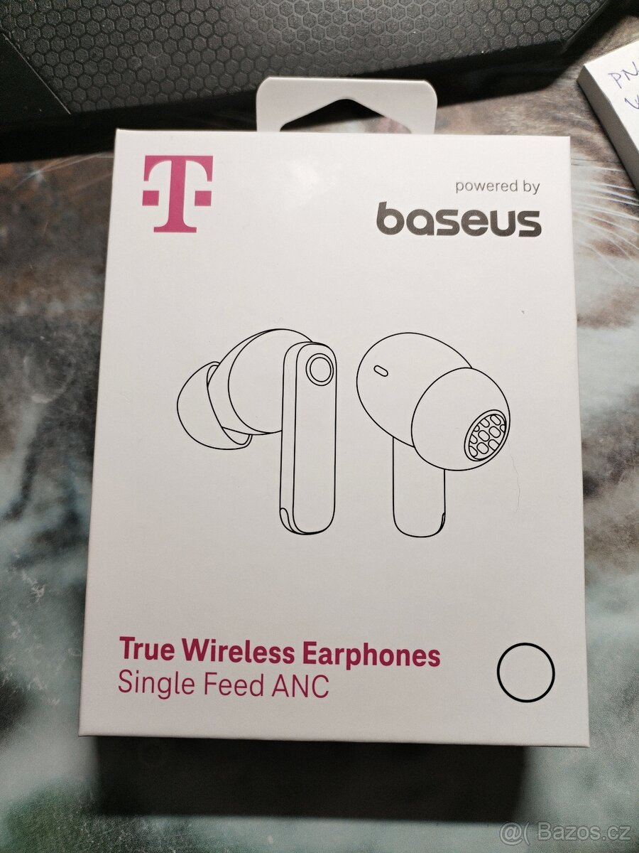 Bezdrátová Sluchátka T-Mobile True Wireless Earphones bílé