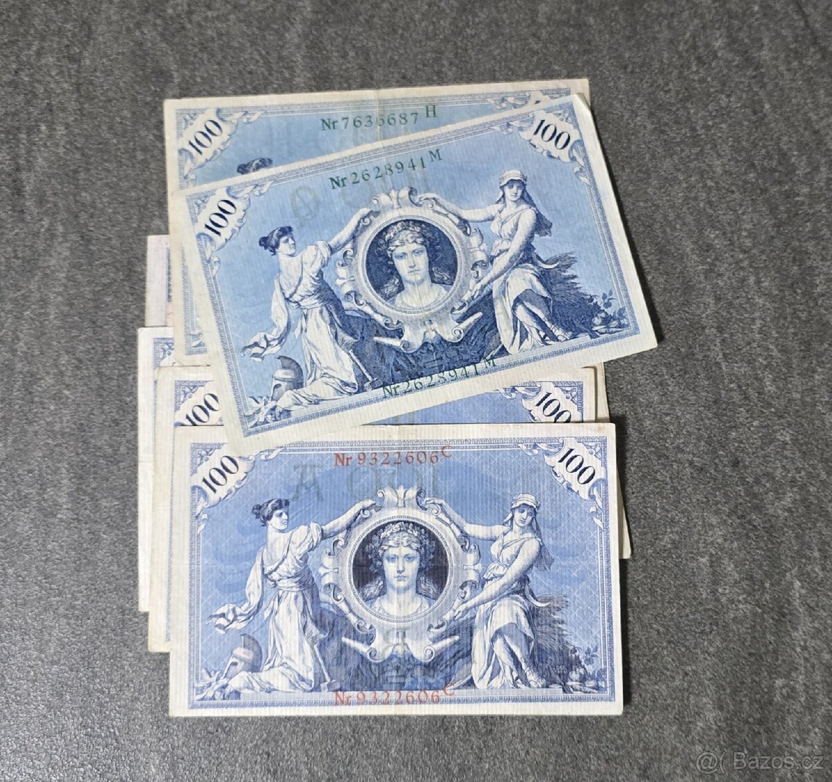 Bankovka 100 Marek