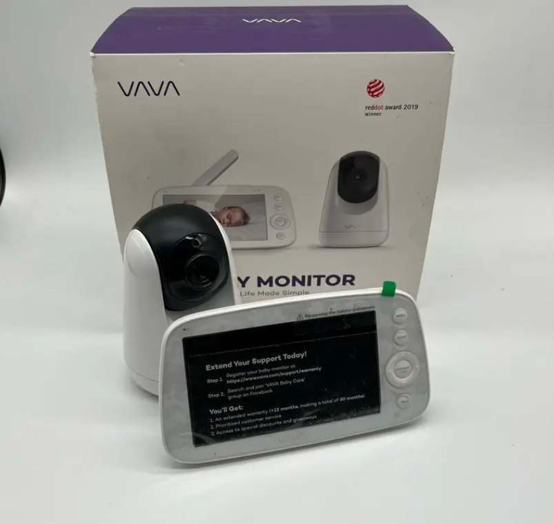 VAVA 720P Video Baby Monitor/720P a 5" HD displej