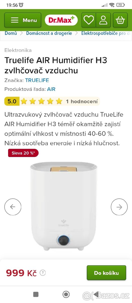 Zvlhčovač vzduchu