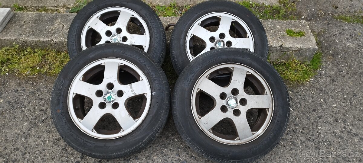 Pneu a ráfky Fabia 14/185/60