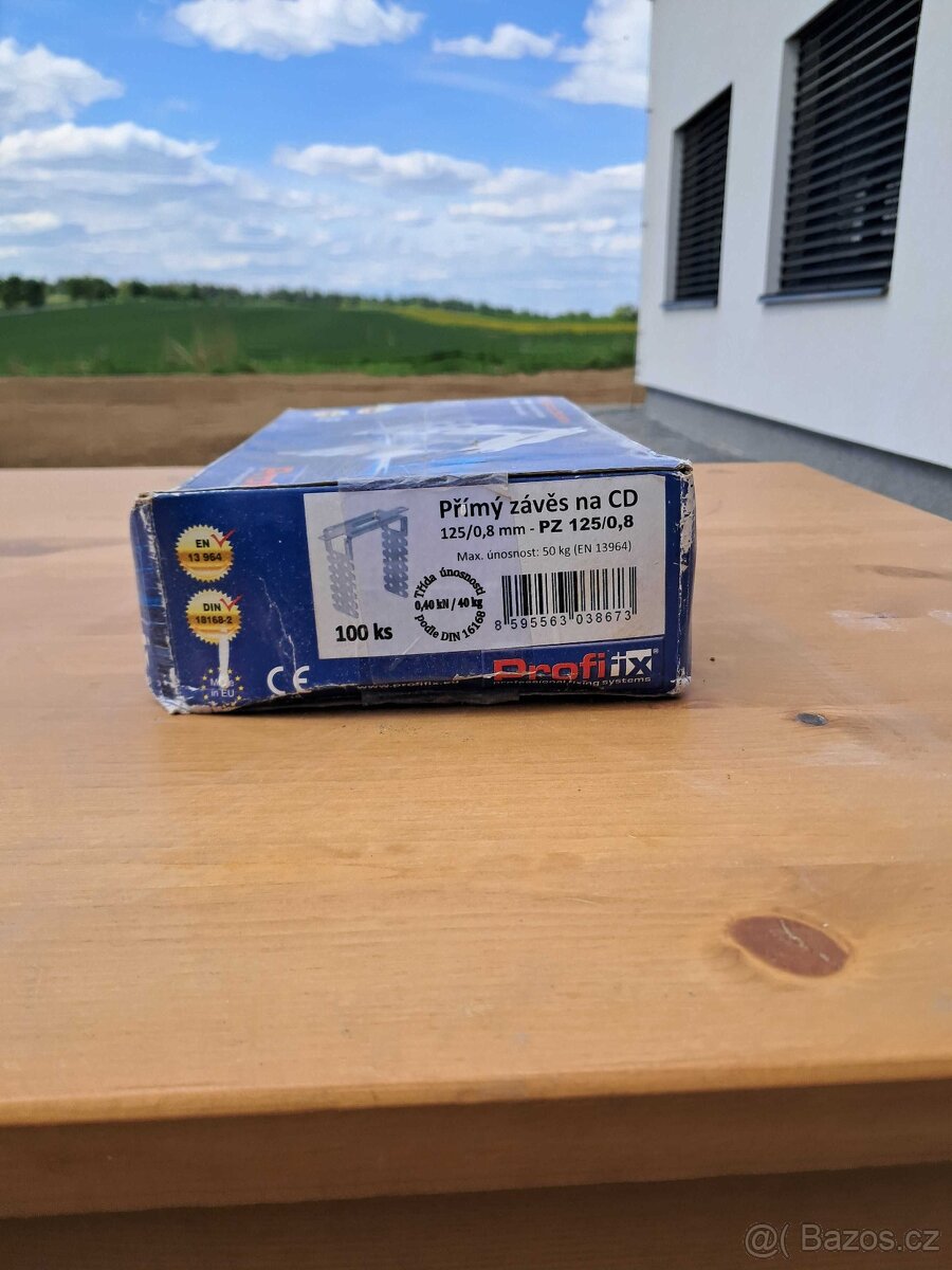 Přímý závěs CD PZ 125/0,8 Profifix -100 ks