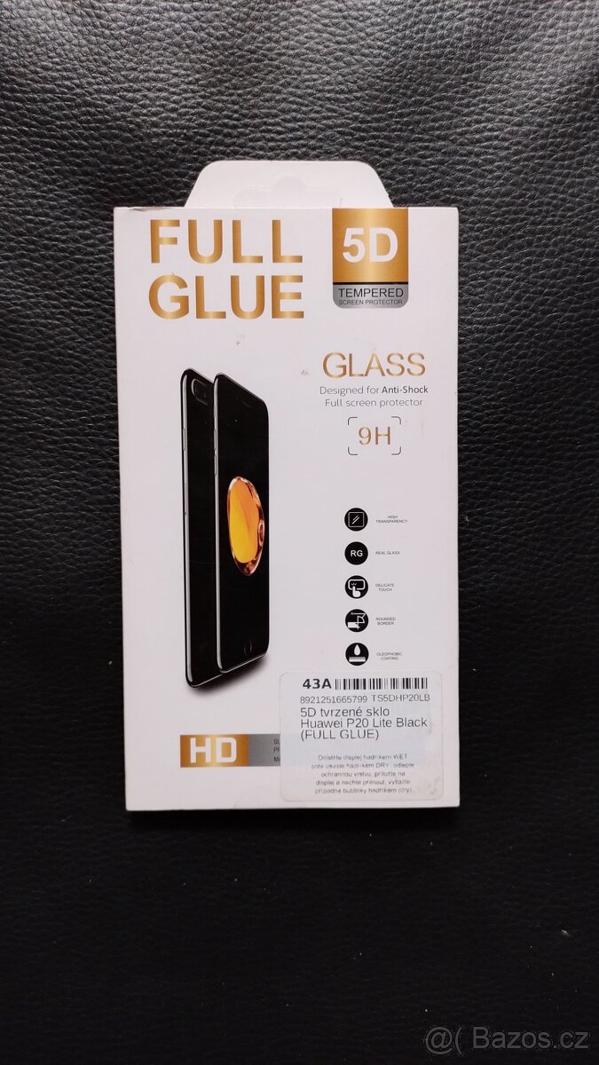 5D tvrzené sklo Huawei P20 Lite