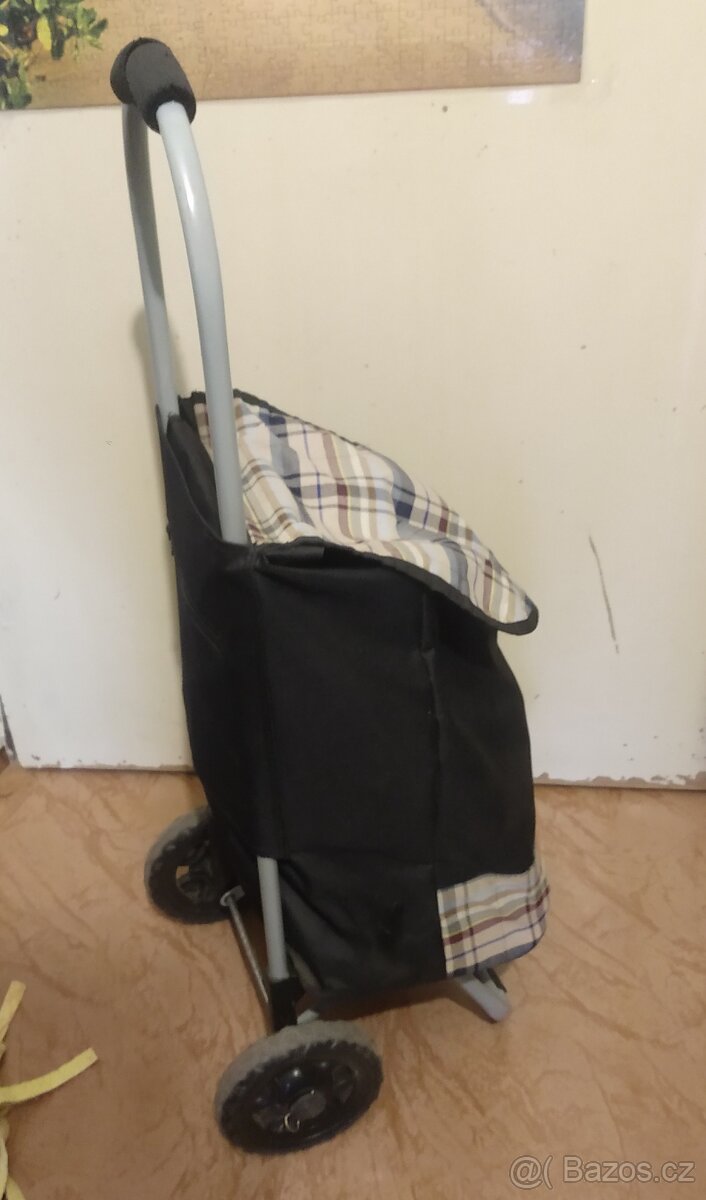 Pojízdná nákupní taška vozík na kolečkách