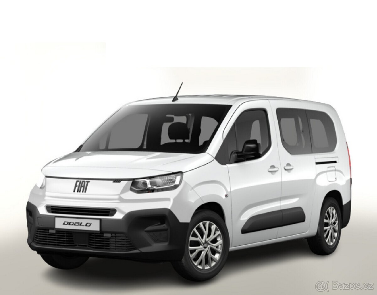 Fiat Doblo 1.5D AUT Maxi 130ps Výhř 180Kam PDC LED DPH 4/25