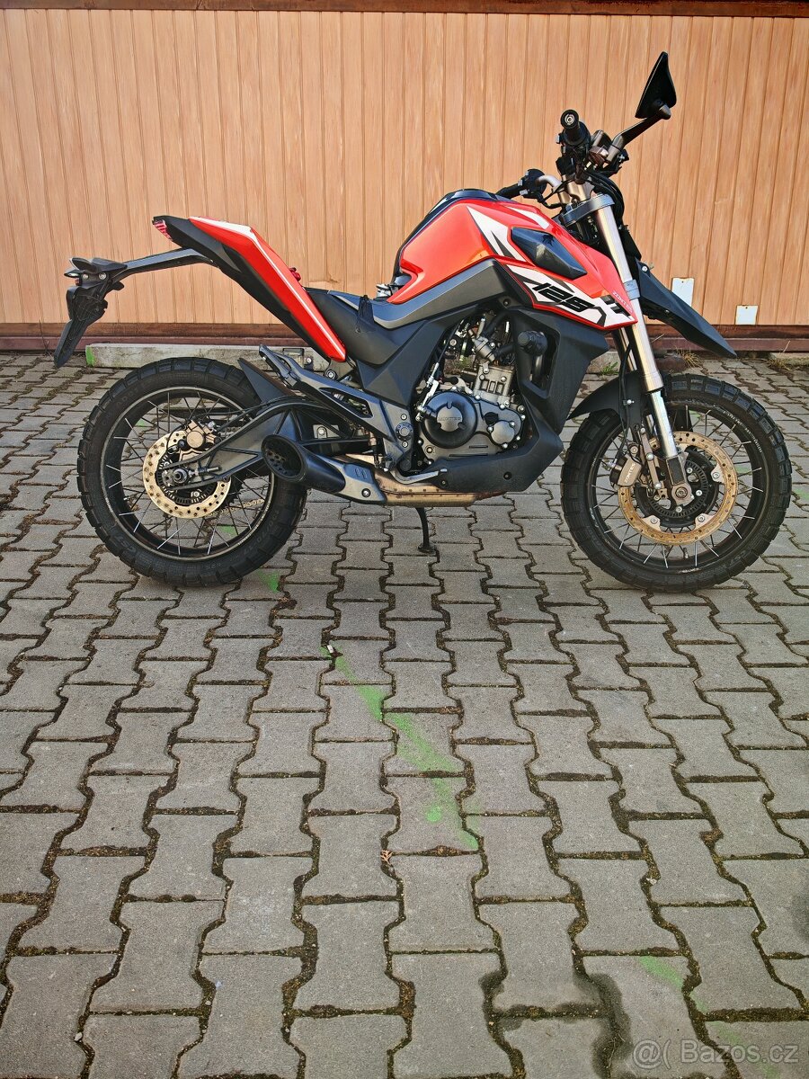 Zontes ZT 125 po nehodě