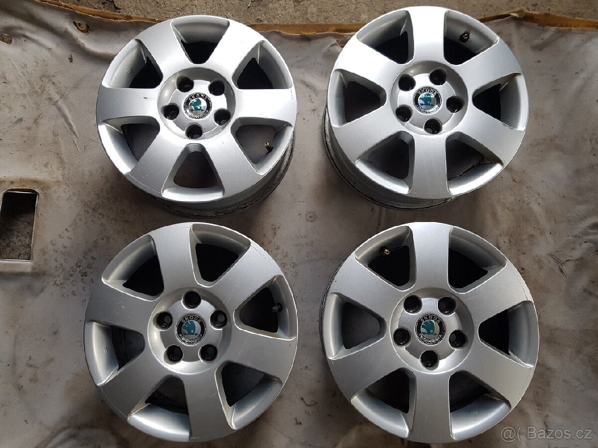 Alu kola 15" Škoda Octavia 5x112 mm