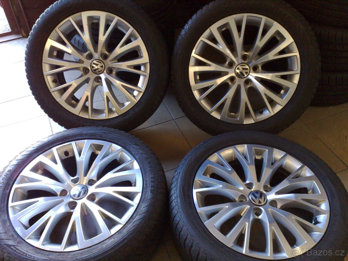 alu kola 5x112 r17 original vw sharan 225/50/17