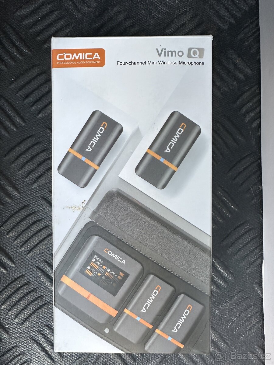 Comica Vimo Q 2,4GHz 4x bezdrátové mikrofony pro kameru