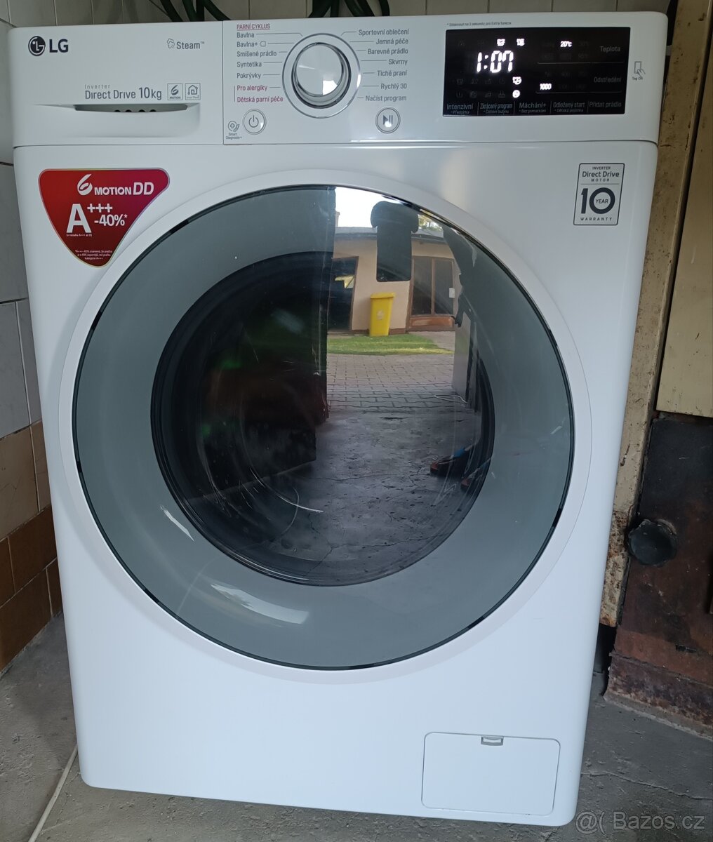Pračka LG na 10 kg