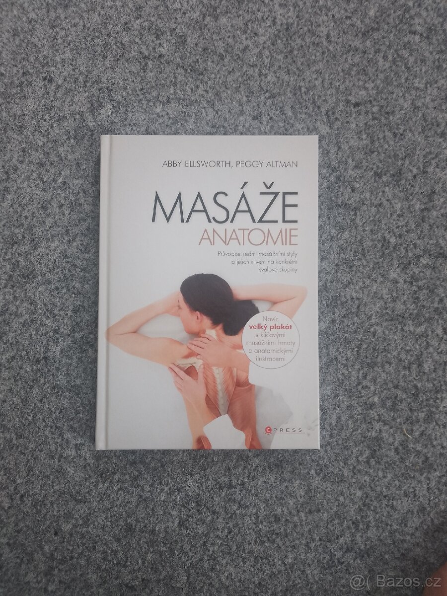 Kniha Masáže anatomie