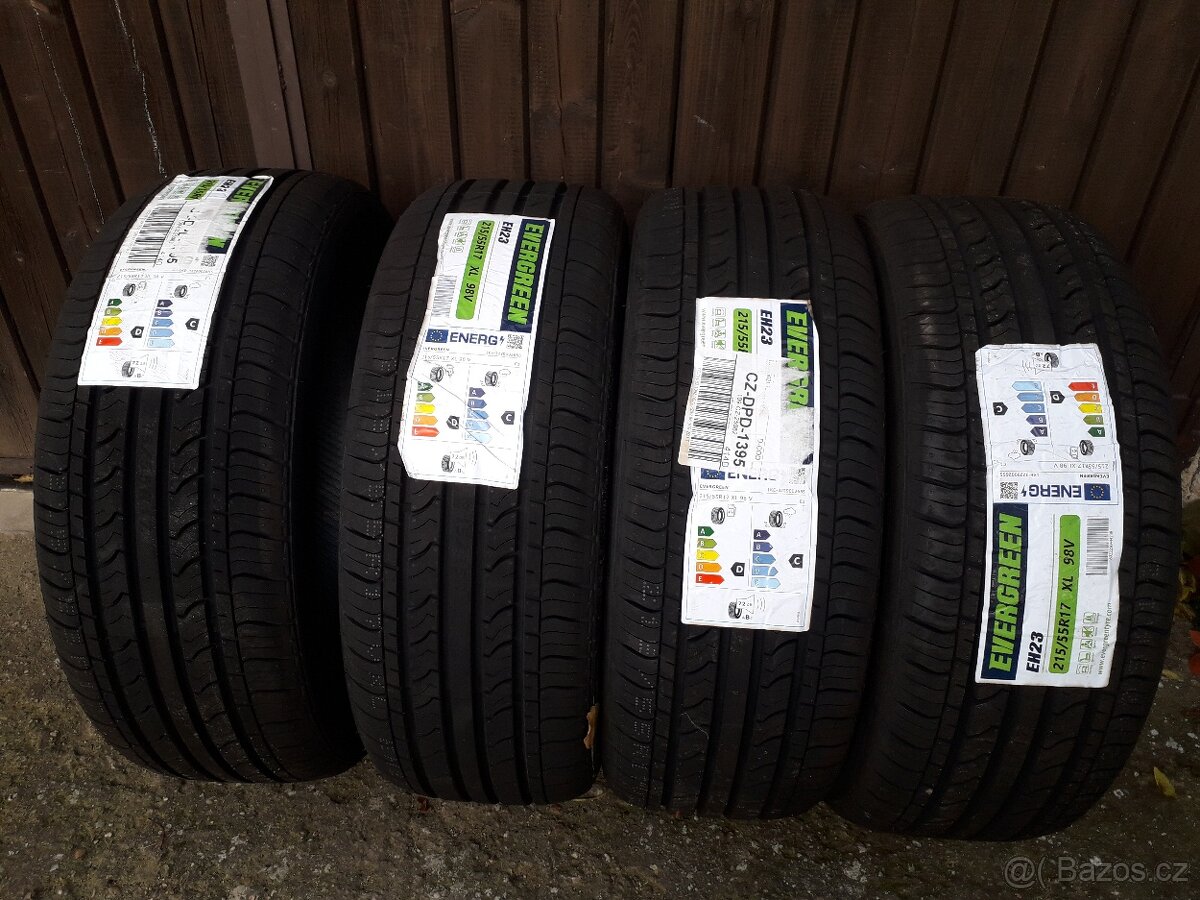 215/55R17 98V XL Evergreen EH23 4 x LÉTO - NOVÉ