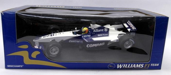 KOUPÍM MODRÉ KRABICE WILLIAMS F1 TEAM MINICHAMPS 1:18