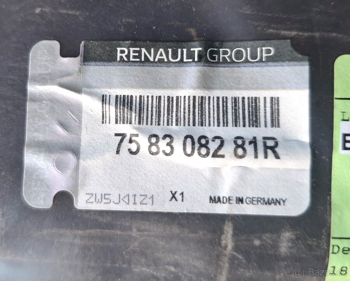 Krycí plech pod motor Renault - 1.500 Kč
