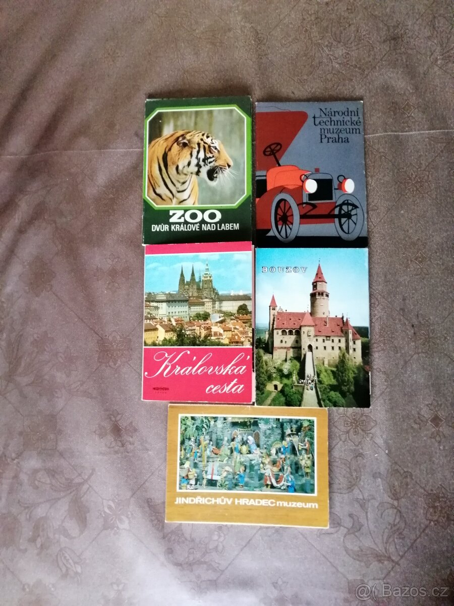 PRODÁM TEMATICKÉ SOUBORY ČISTÝCH POHLEDNIC V PŘEBALECH