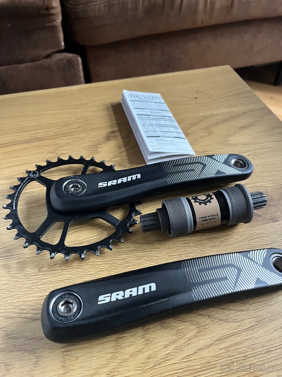 MTB kliky Sram SX, Boost 170/32 + stred