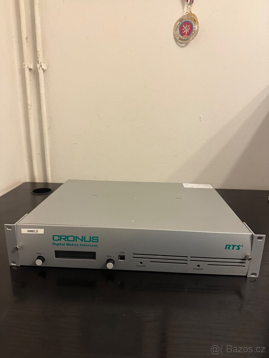 Digitální interkom RTS Cronus digital matrix intercom